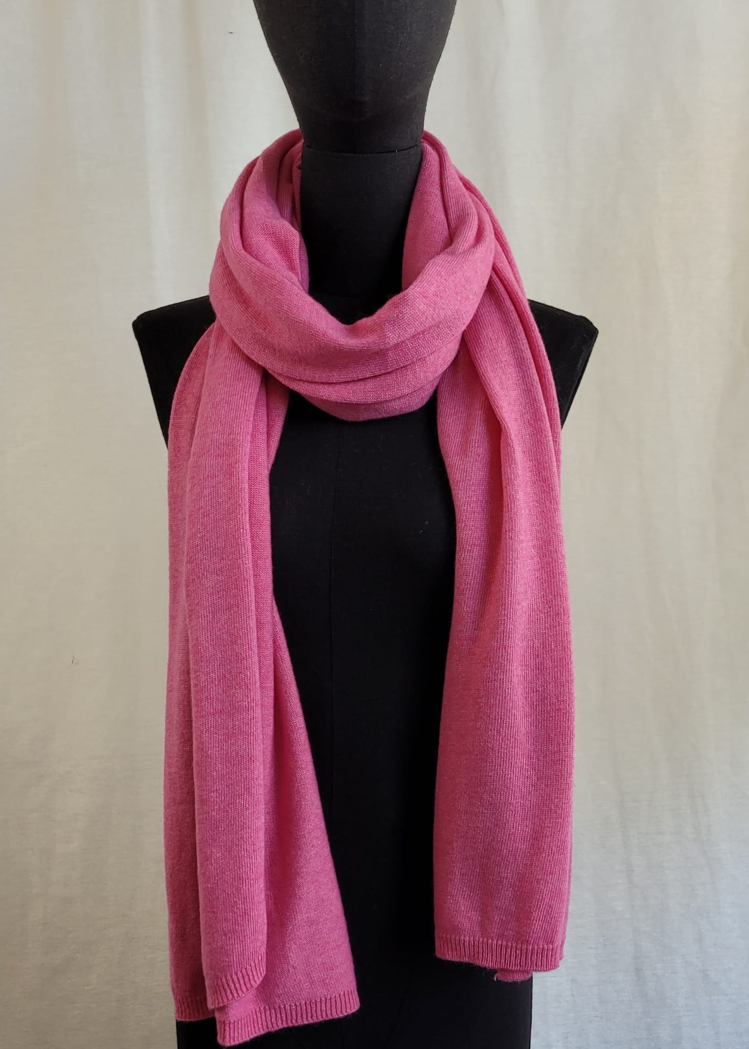 streep Isaac Afgrond Cashmere sjaal - Roze - WAUW
